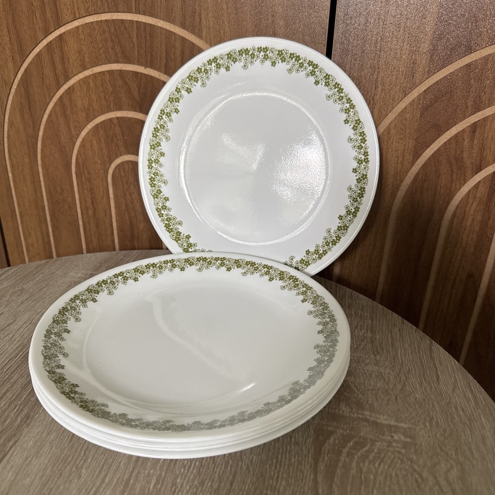 Corelle Spring Blossom Crazy Daisy - Salad Plates 8 1/2" Set Of 5